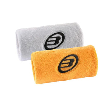 Wristband Bullpadel Orange and White - 2 bucăți