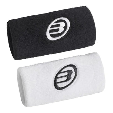Wristband Bullpadel Black and White - 2 bucăți