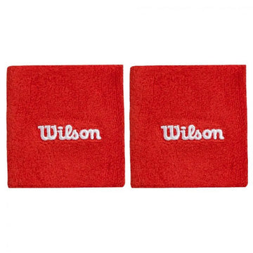 Wristband Wilson Rosu - 2 bucăți