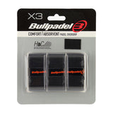 Pack 3 overgrips bullpadel Comfort black